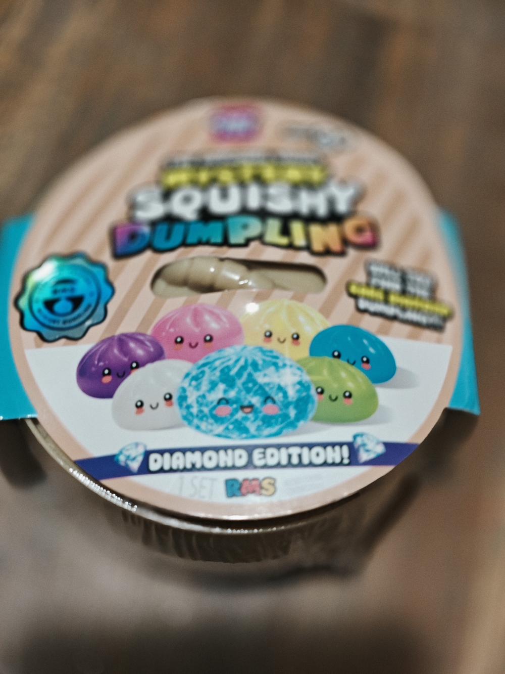 Diamond Edition Squishy Dumpling Kids Toy - Multi Color